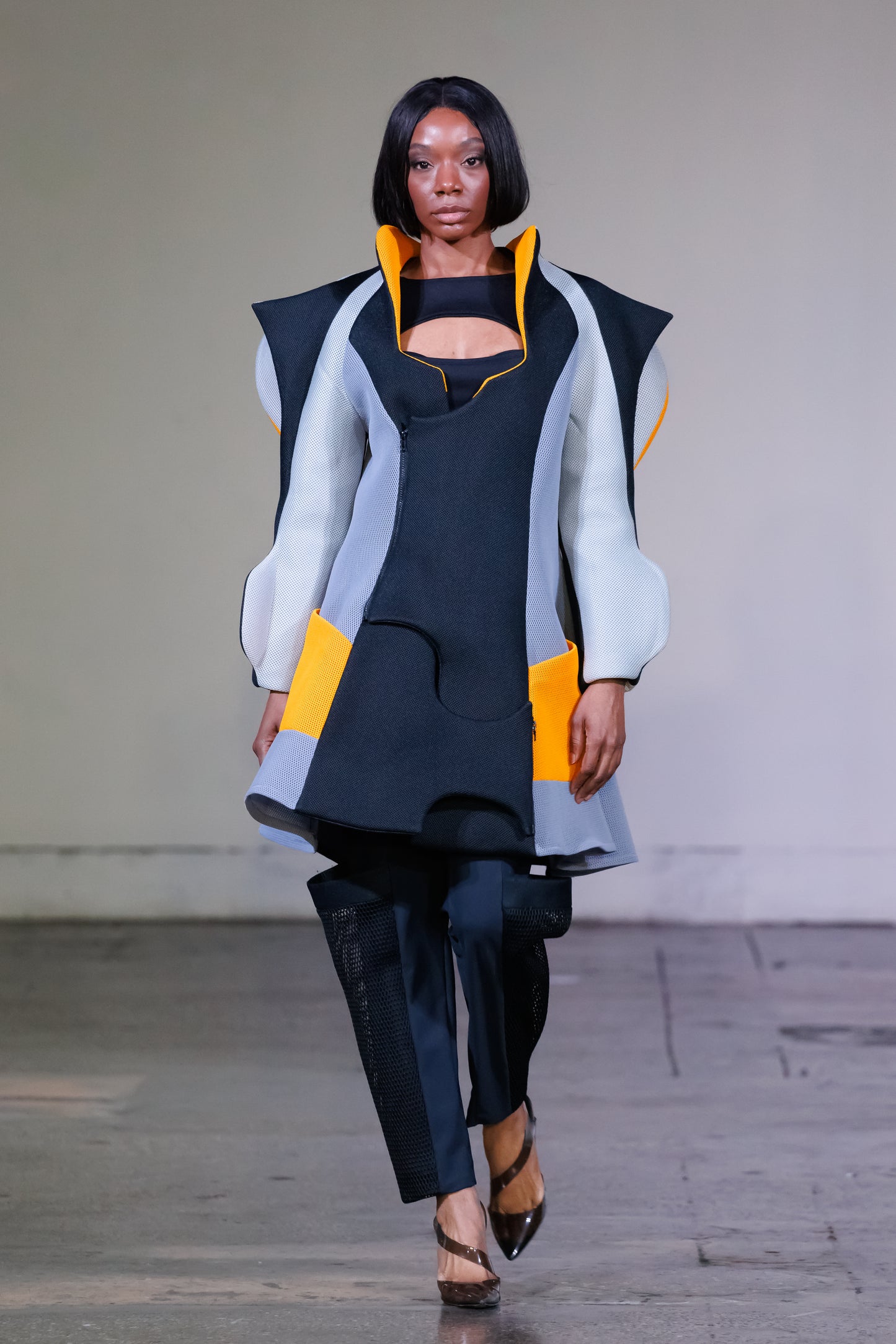 The Geometric Halo Coat