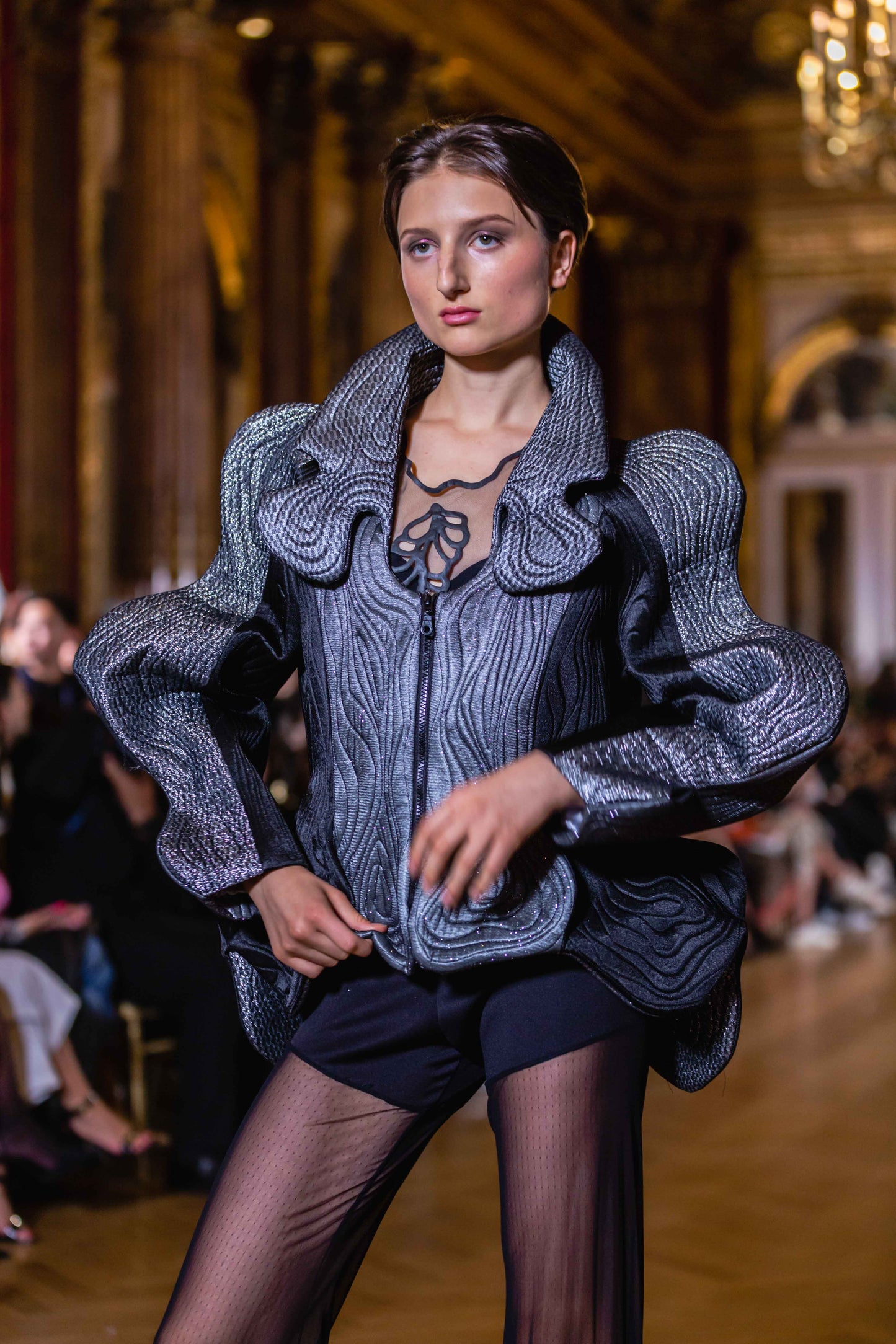 The Curved Elegance Jacket