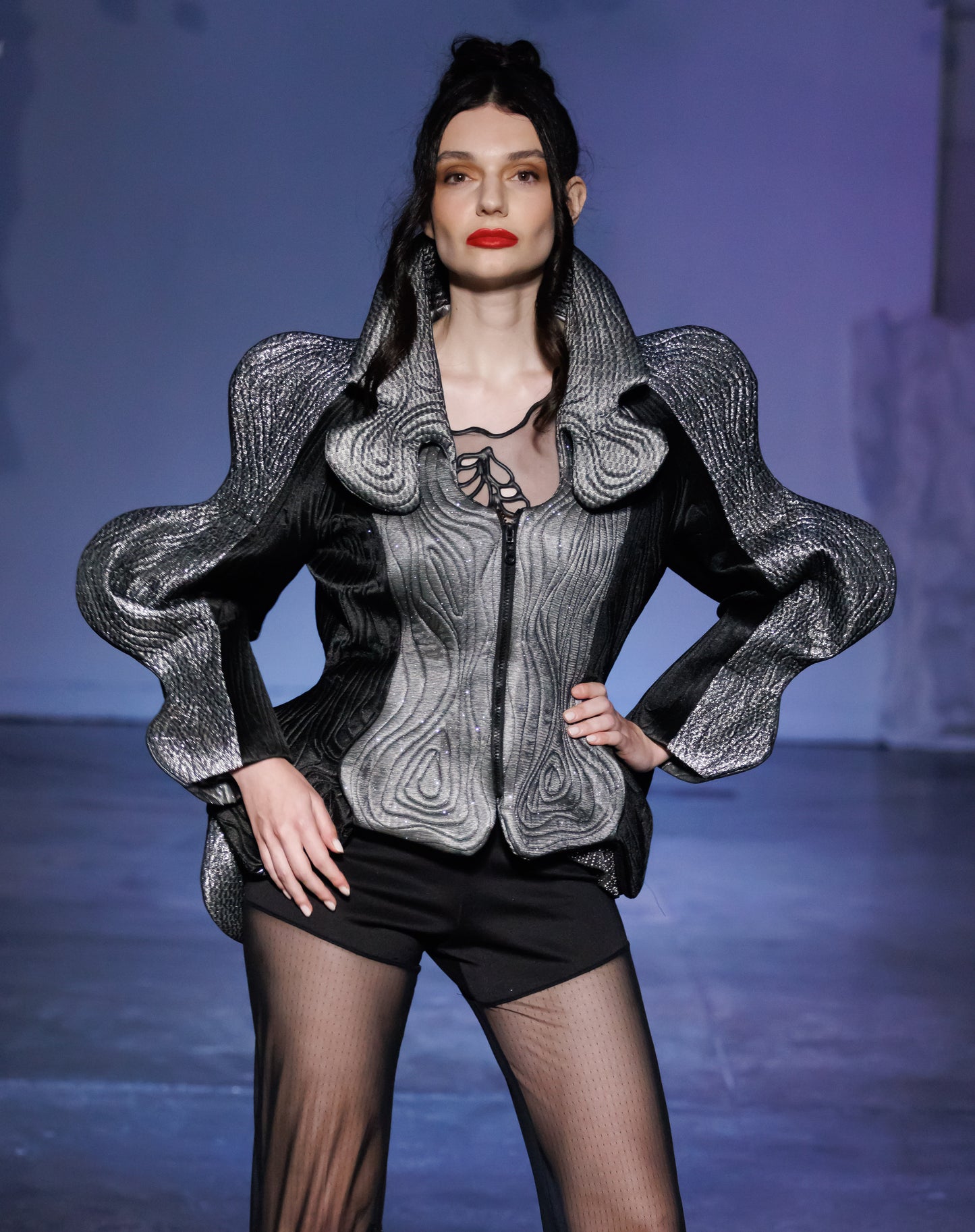 The Curved Elegance Jacket